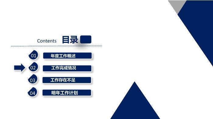 蓝色大气极简风大气蓝医疗医药行业工作汇报PPT模板4