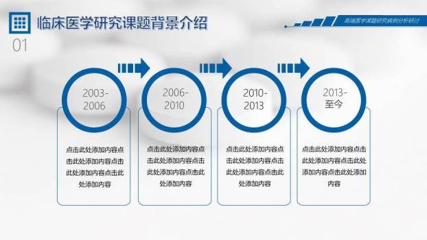 蓝色高端医学课题研究病理分析研讨报告PPT模板1