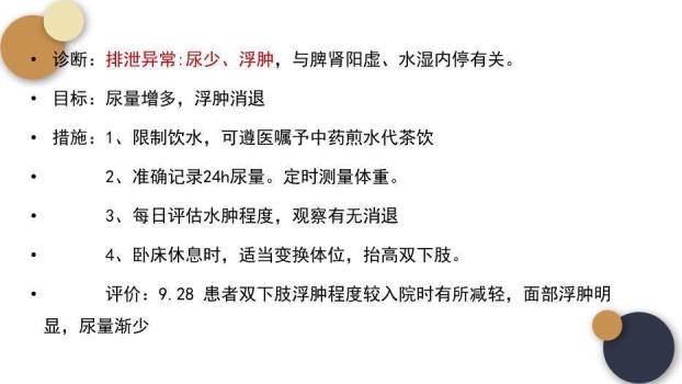 蓝色简约气泡风尿毒症的护理查房PPT模板4