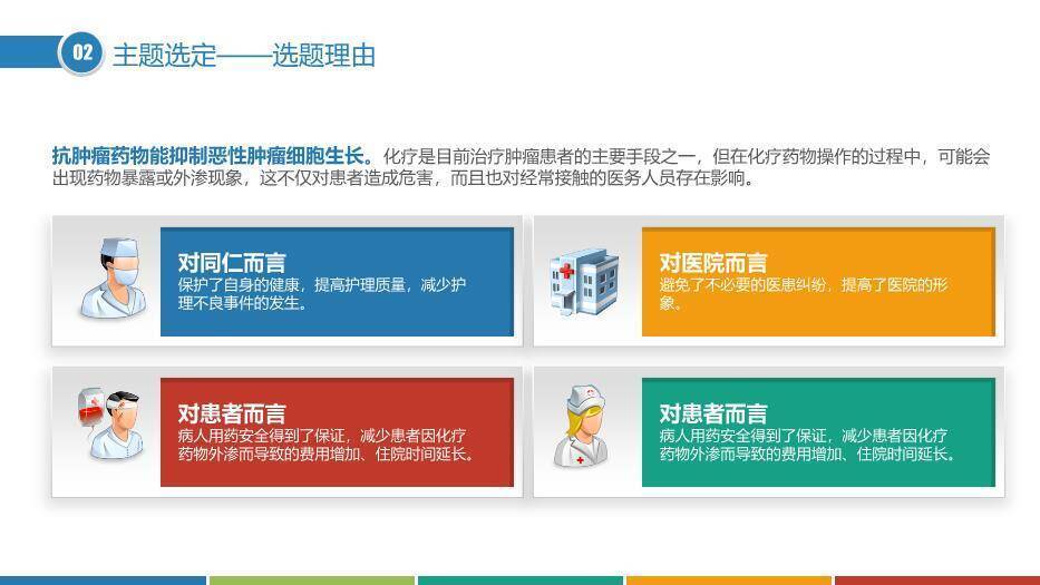 蓝色科技网络风品管圈主题PPT模板2