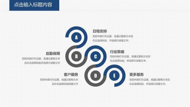 蓝色医疗医药行业工作汇报PPT模板2