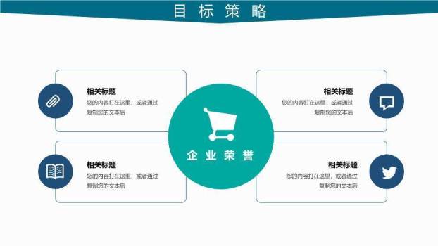 绿色扁平风医疗医院工作方案PPT模板4