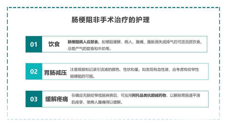 绿色卡通插画风肠梗阻护理查房PPT模板9