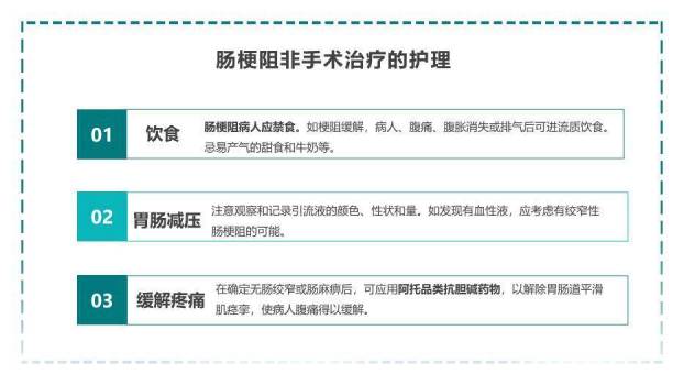 绿色卡通插画风肠梗阻护理查房PPT模板9