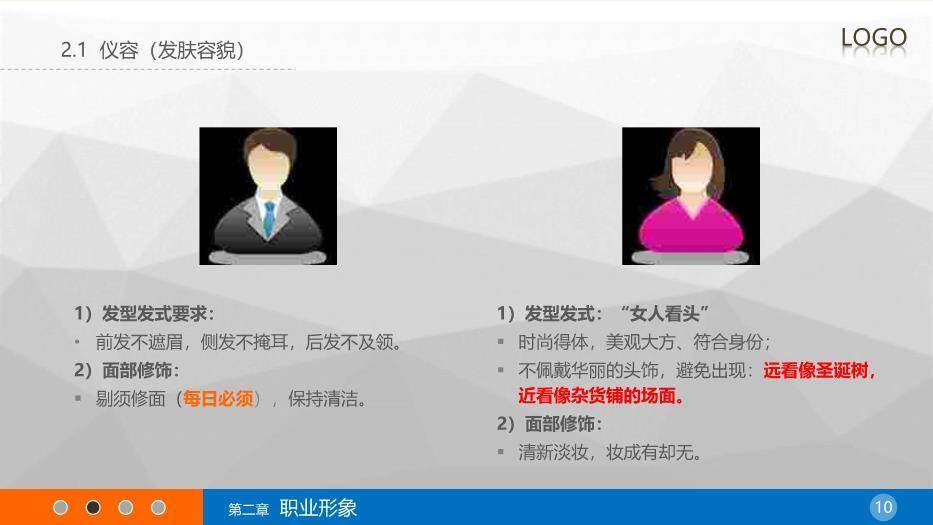 亮蓝色简约风礼仪培训PPT模板1