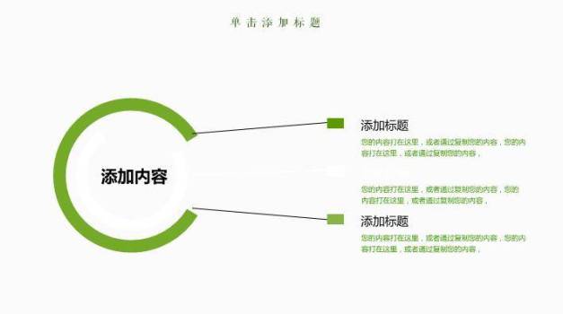 小清新月度总结PPT模板5