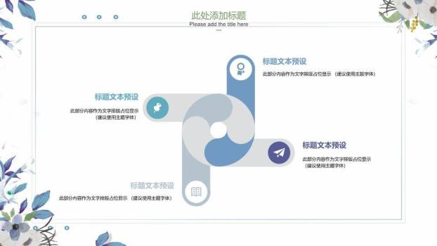 文艺风雅致国风教育PPT模板3