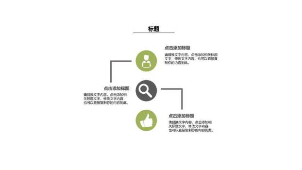小清新绿圆小鸟知识分享PPT模板1