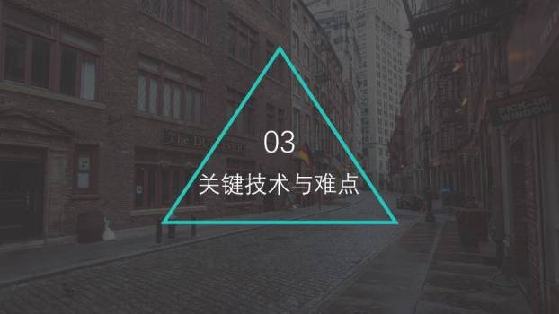 学士帽科技风答辩PPT模板4