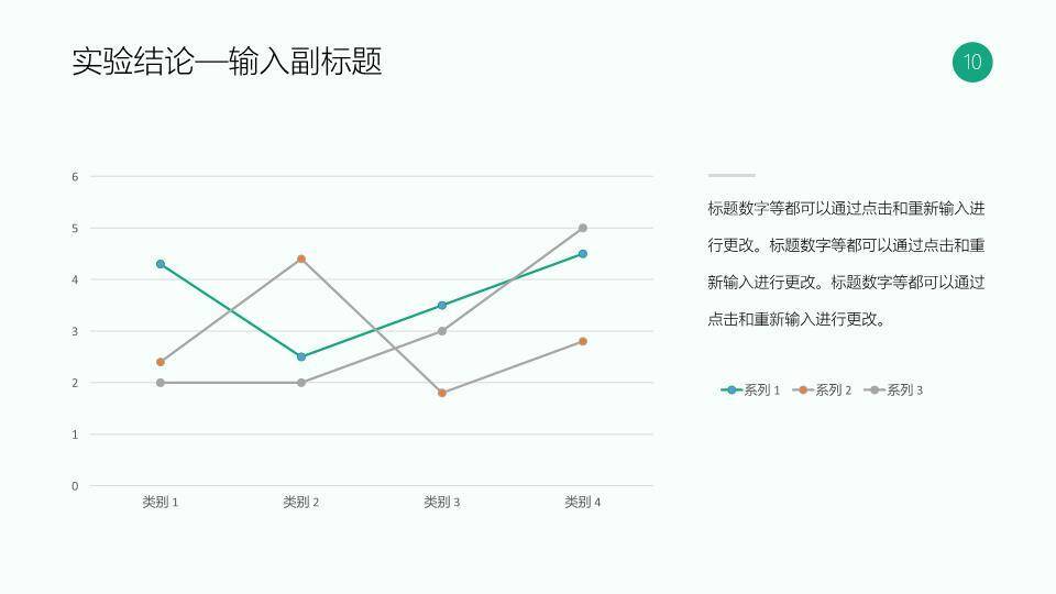 蓝绿几何生命科学答辩PPT模板1
