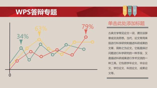 红粉流线艺术答辩PPT模板3