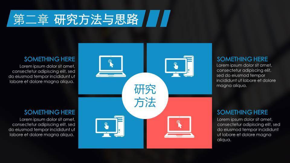 图书馆计算机论文答辩PPT模板2
