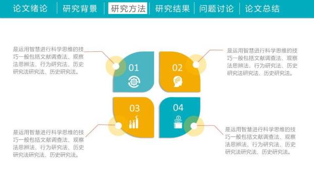 青绿学士帽仪式答辩PPT模板2