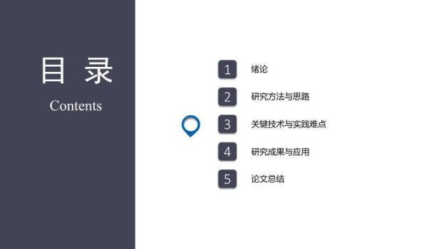 北大论文答辩题目PPT模板9
