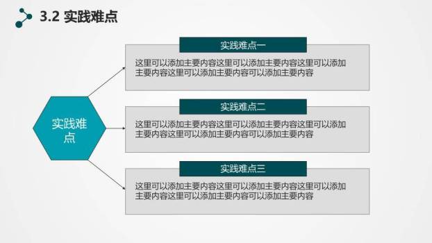 蓝色清新毕业答辩PPT模板7