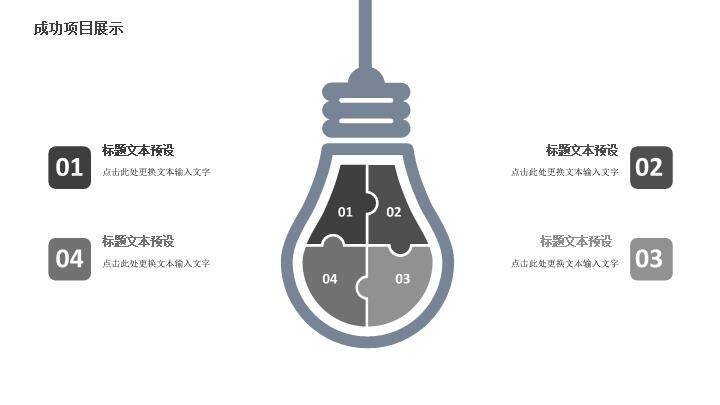 美元符号奔跑者手绘毕业答辩PPT模板7