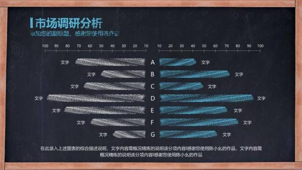 黑板书本通用毕业答辩PPT模板9