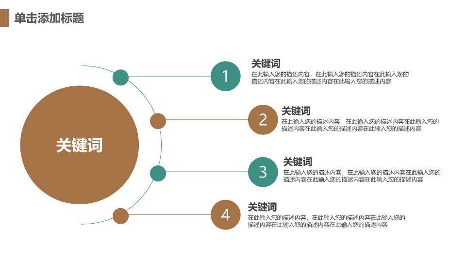 叶片背景清新论文答辩PPT模板1