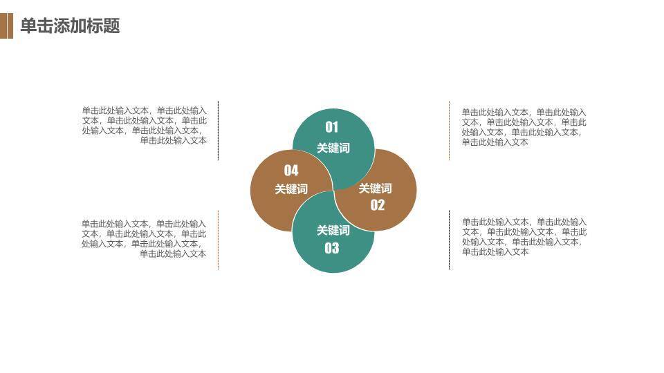 叶片背景清新论文答辩PPT模板7