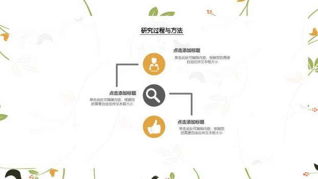 橙色圆形书本简约毕业答辩PPT模板1