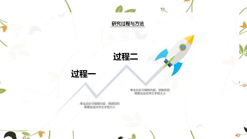 橙色圆形书本简约毕业答辩PPT模板2