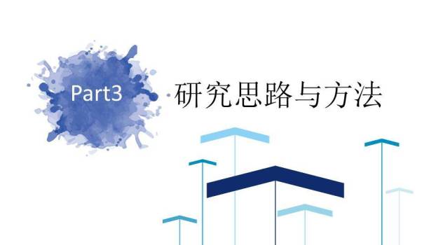 蓝色泼墨抽象毕业答辩PPT模板9
