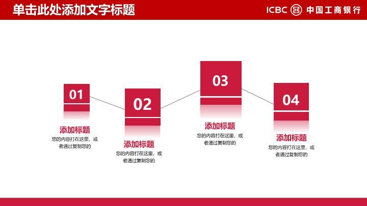 工商银行金币阶梯激励PPT模板5