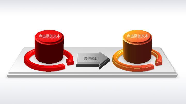 中国工商银行红色满版通用PPT模板4