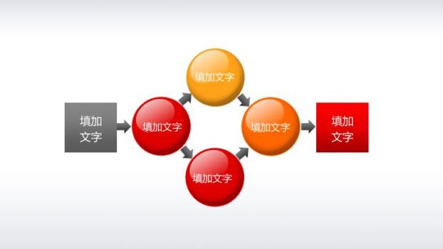 中国工商银行红色满版通用PPT模板7