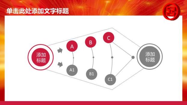 工商银行灯笼金币喜庆PPT模板2