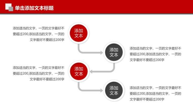 工商银行弧形分割工作汇报PPT模板1
