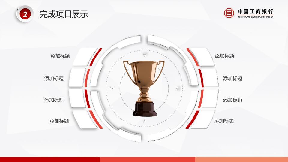 中国工商银行微粒体精美动态PPT模板9