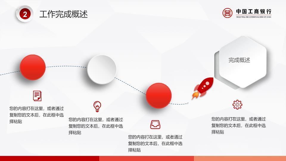中国工商银行微粒体精美动态PPT模板3