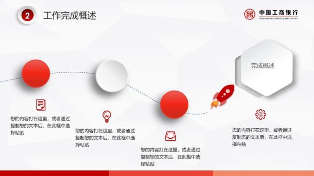 中国工商银行微粒体精美动态PPT模板3