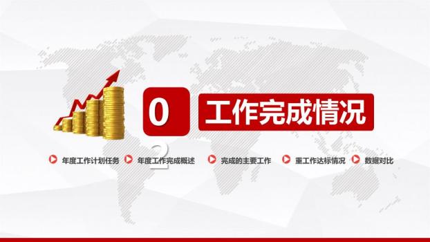 中国工商银行六边形通用PPT模板1