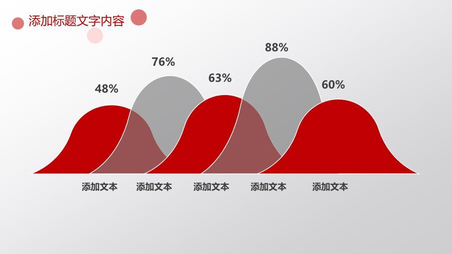 中国工商银行长城背景国家形象PPT模板2
