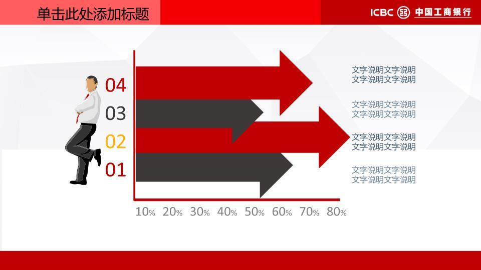 中国工商银行飞鸟文化意境PPT模板6