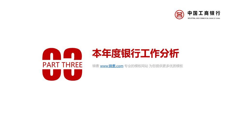 工商银行键盘背景职场实景PPT模板6