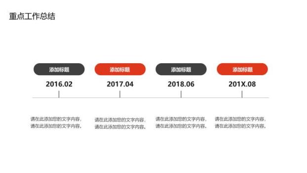 中国工商银行微立体圆点现代简约PPT模板4