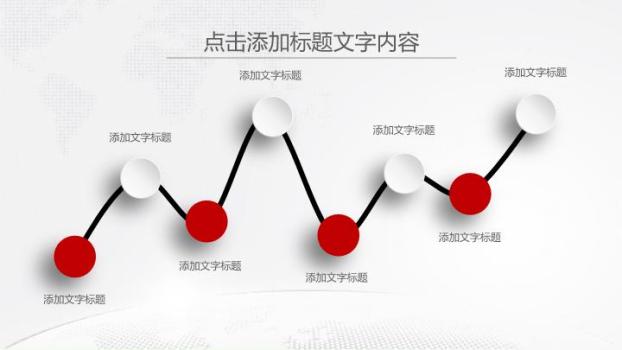 中国工商银行气泡装饰清新汇报PPT模板5