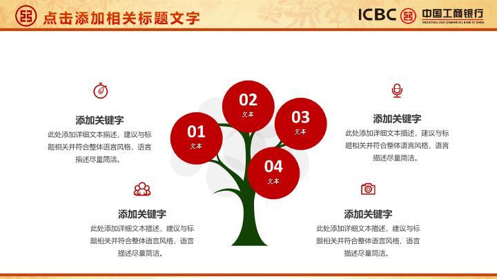 中国工商银行地球网络数字科技PPT模板5