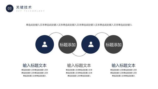 深蓝色校园风大学论文答辩PPT模板4