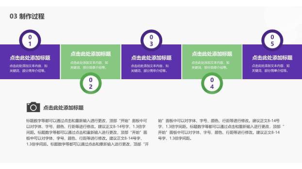 紫色几何风毕业设计答辩PPT模板3