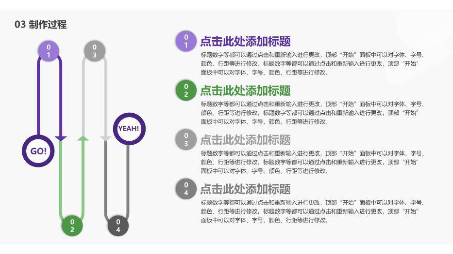 紫色几何风毕业设计答辩PPT模板5