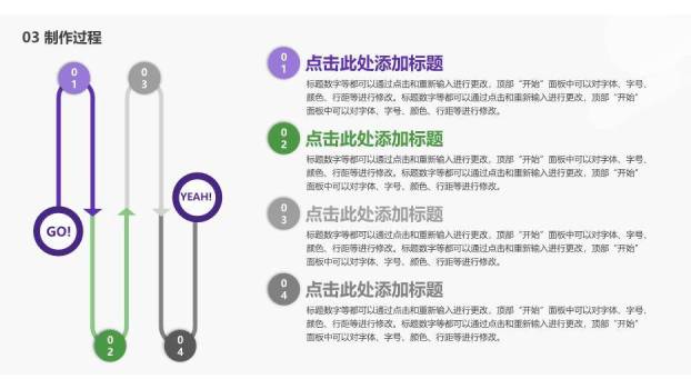 紫色几何风毕业设计答辩PPT模板5