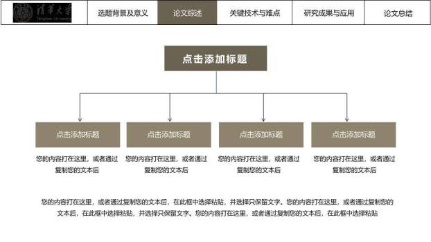 黑色极简风稳重论文答辩PPT模板1