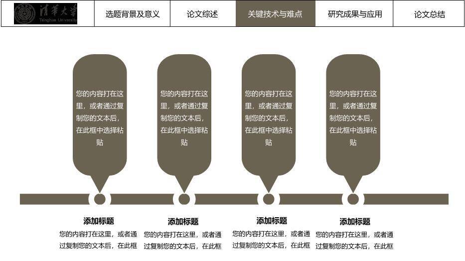 黑色极简风稳重论文答辩PPT模板3