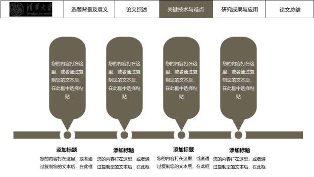 黑色极简风稳重论文答辩PPT模板3