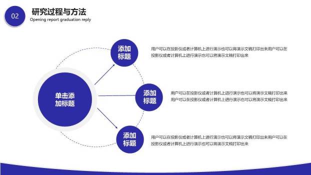 黑色简约风通用开题毕业答辩PPT模板1