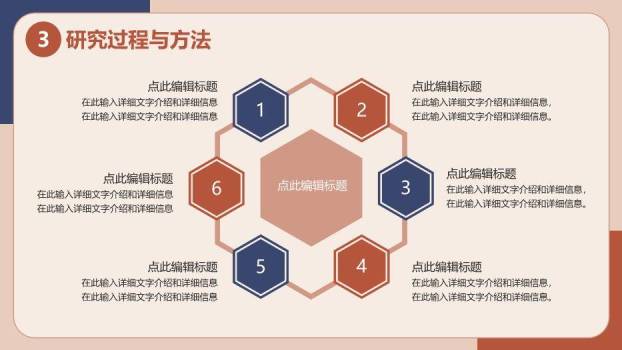 红色简约风莫兰迪毕业答辩PPT模板6